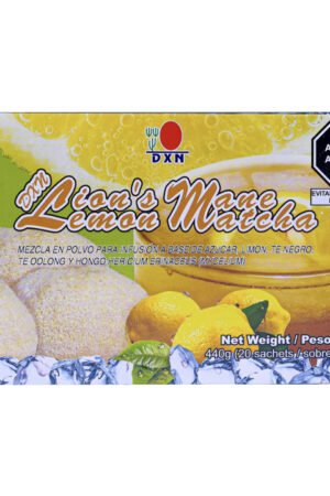 Lion's Mane Lemon Matcha